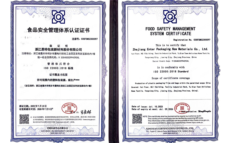 Certificação ISO 22000
